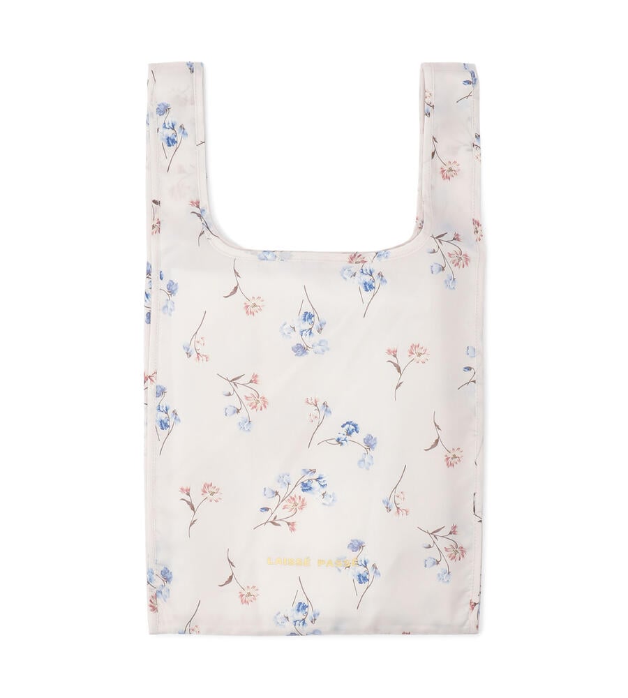 フラワープリント エコバッグ 小 小物 雑貨 Laisse Passe レッセパッセ Laisse Passe レッセ パッセ 公式オンラインストア