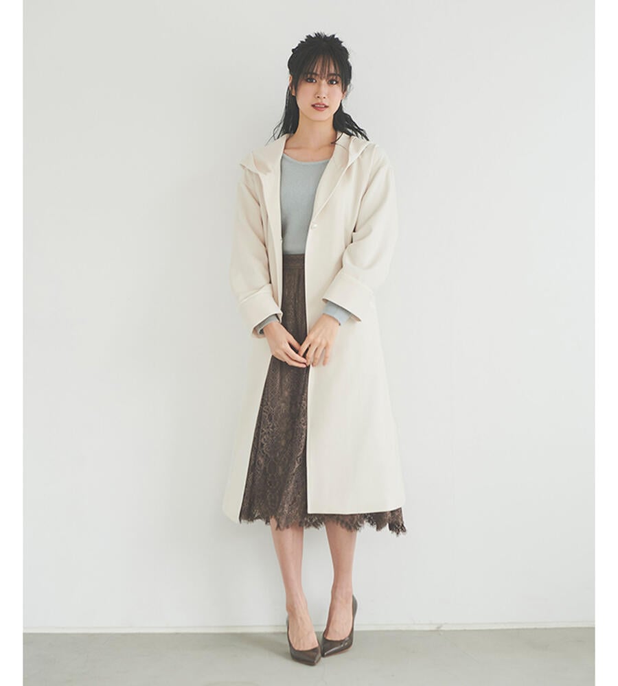 全商品オープニング価格 特別価格 新品 レッセパッセ フードガウンコート スプリングコート ジャケット アウター Www Thjodfelagid Is