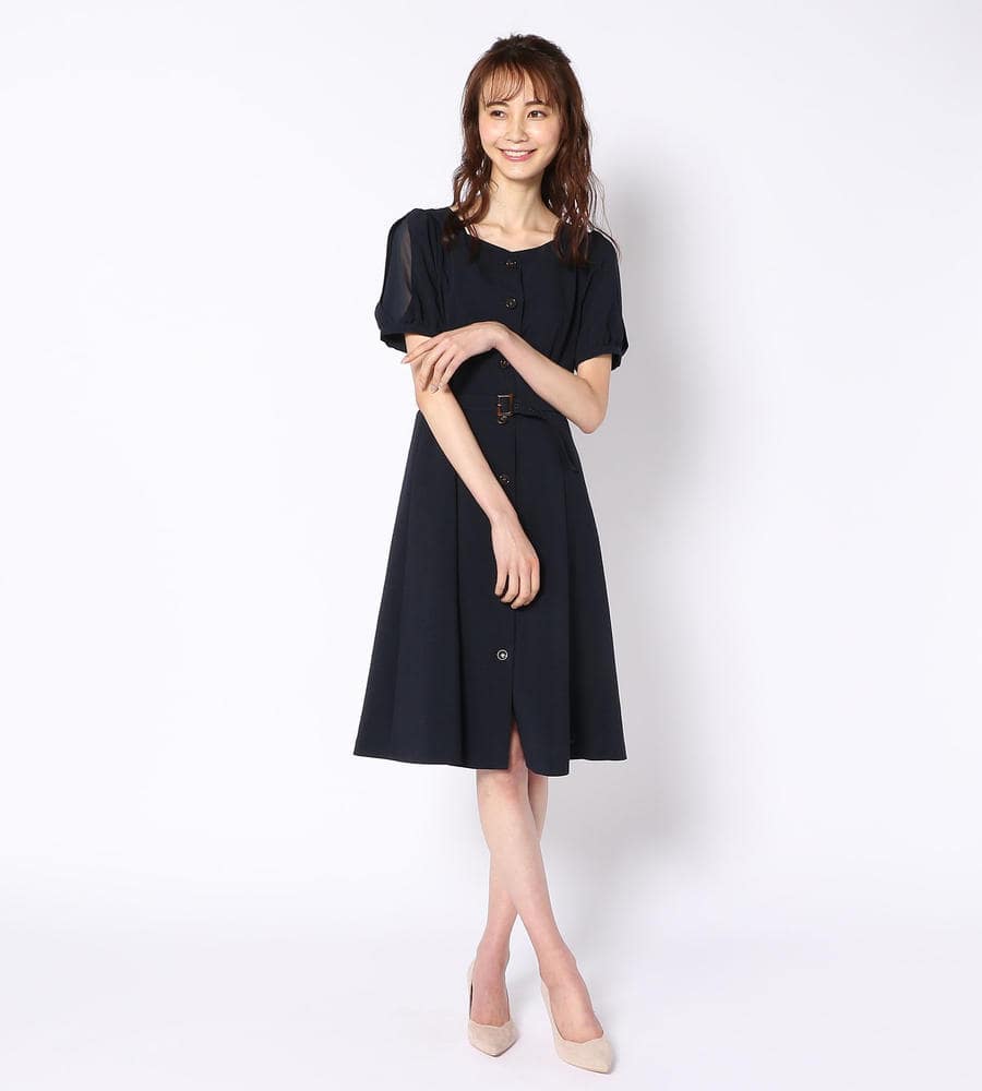 ベルト付フロントボタンワンピース ワンピース Outlet アウトレット Laisse Passe レッセ パッセ 公式オンラインストア ベルト付フロントボタンワンピース ワンピース Outlet アウトレット Laisse Passe レッセ パッセ 公式オンラインストア