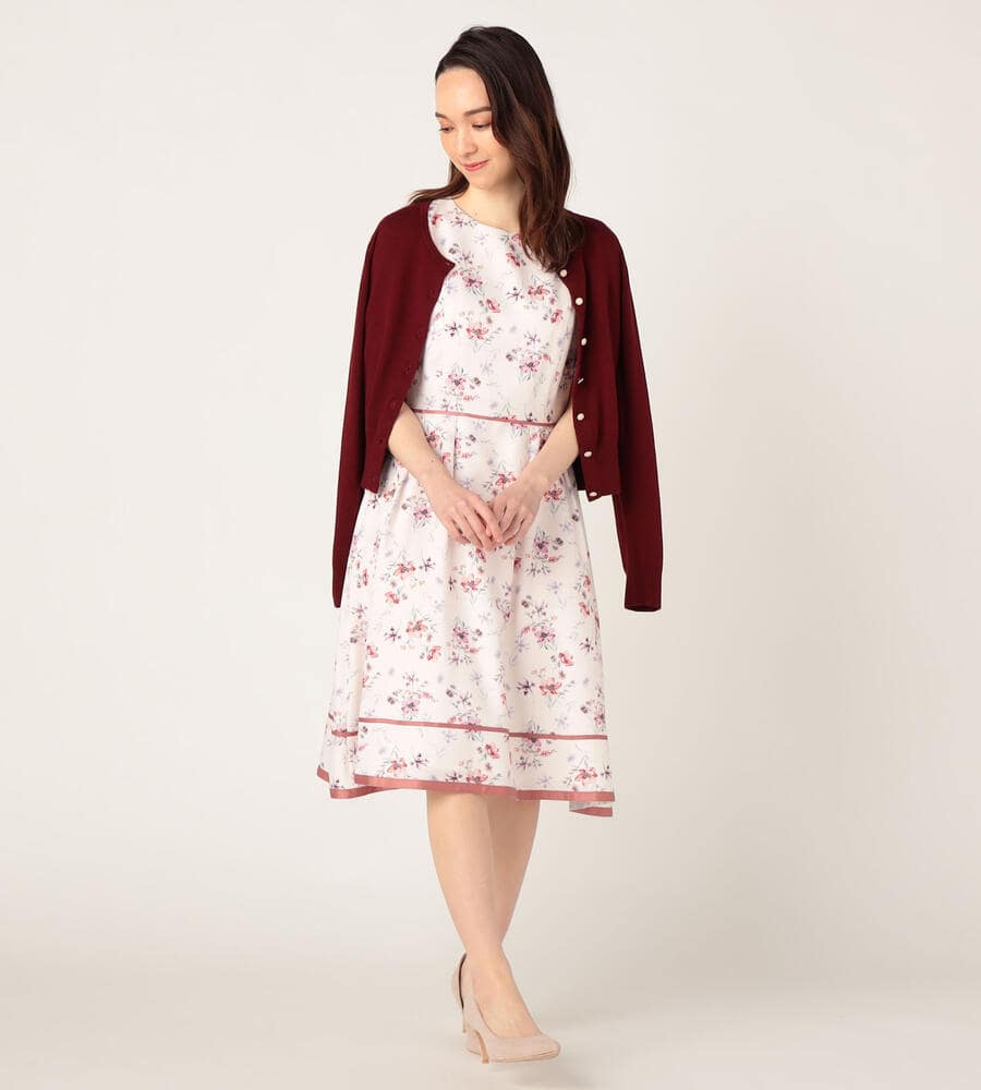 クラシカルフラワープリントワンピース ワンピース ドレス Laisse Passe レッセパッセ Laisse Passe レッセ パッセ 公式オンラインストア クラシカルフラワープリントワンピース ワンピース ドレス Laisse Passe レッセパッセ Laisse Passe レッセ パッセ 公式オンラインストア