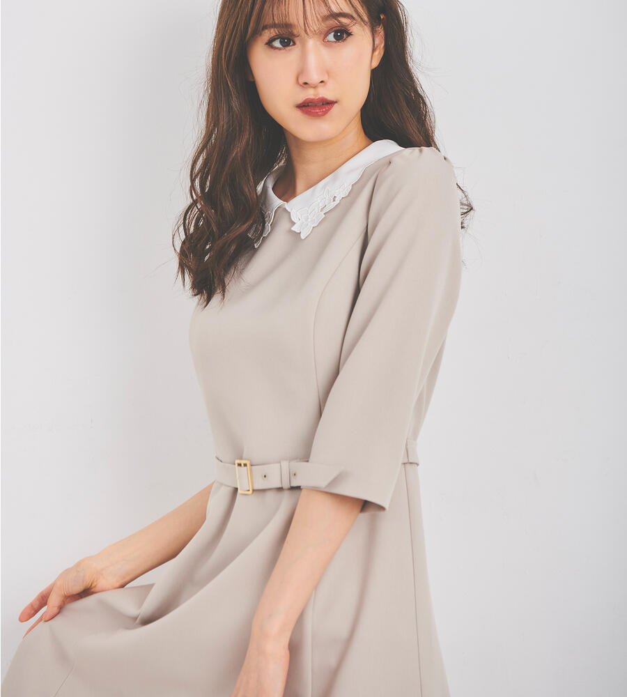 衿付きマーメイドワンピース ワンピース ドレス Laisse Passe レッセパッセ Laisse Passe レッセ パッセ 公式オンラインストア 衿付きマーメイドワンピース ワンピース ドレス Laisse Passe レッセパッセ Laisse Passe レッセ パッセ 公式オンラインストア