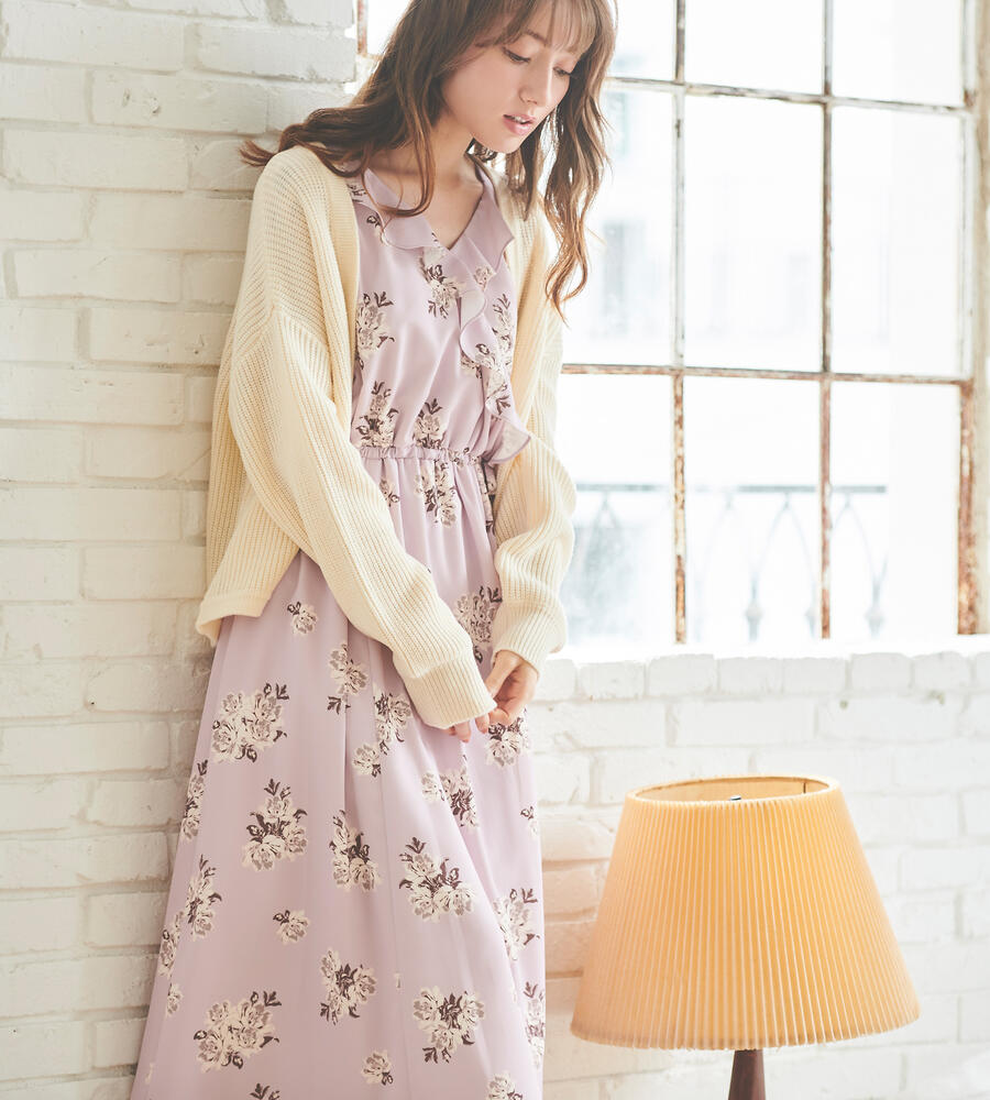 サテンフラワープリントワンピース ワンピース ドレス Laisse Passe レッセパッセ Laisse Passe レッセ パッセ 公式オンラインストア サテンフラワープリントワンピース ワンピース ドレス Laisse Passe レッセパッセ Laisse Passe レッセ パッセ 公式オンラインストア