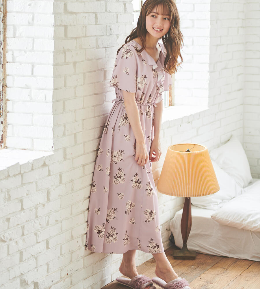 サテンフラワープリントワンピース ワンピース ドレス Laisse Passe レッセパッセ Laisse Passe レッセ パッセ 公式オンラインストア サテンフラワープリントワンピース ワンピース ドレス Laisse Passe レッセパッセ Laisse Passe レッセ パッセ 公式オンラインストア