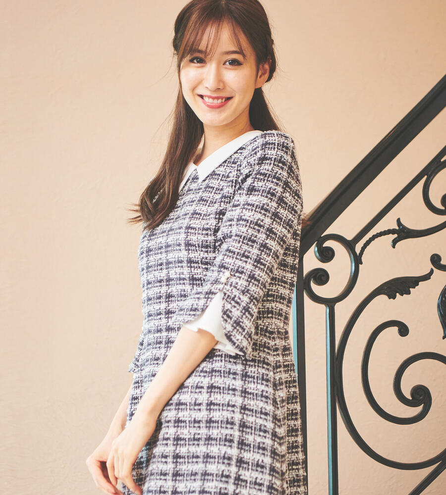 衿付きツイードワンピース ワンピース ドレス Laisse Passe レッセパッセ Laisse Passe レッセ パッセ 公式オンラインストア 衿付きツイードワンピース ワンピース ドレス Laisse Passe レッセパッセ Laisse Passe レッセ パッセ 公式オンラインストア