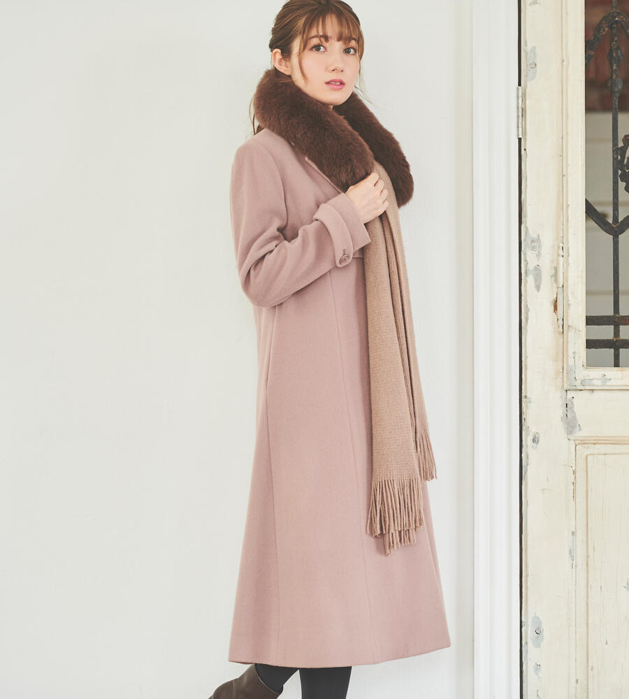 スヌード付きコート コート Laisse Passe レッセパッセ Laisse Passe レッセ パッセ 公式オンラインストア スヌード付きコート コート Laisse Passe レッセパッセ Laisse Passe レッセ パッセ 公式オンラインストア