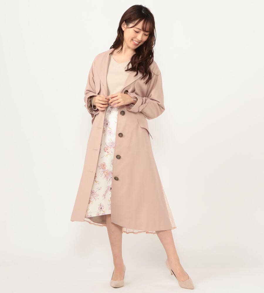 バックレーストレンチコート コート Outlet アウトレット Laisse Passe レッセ パッセ 公式オンラインストア バックレーストレンチコート コート Outlet アウトレット Laisse Passe レッセ パッセ 公式オンラインストア