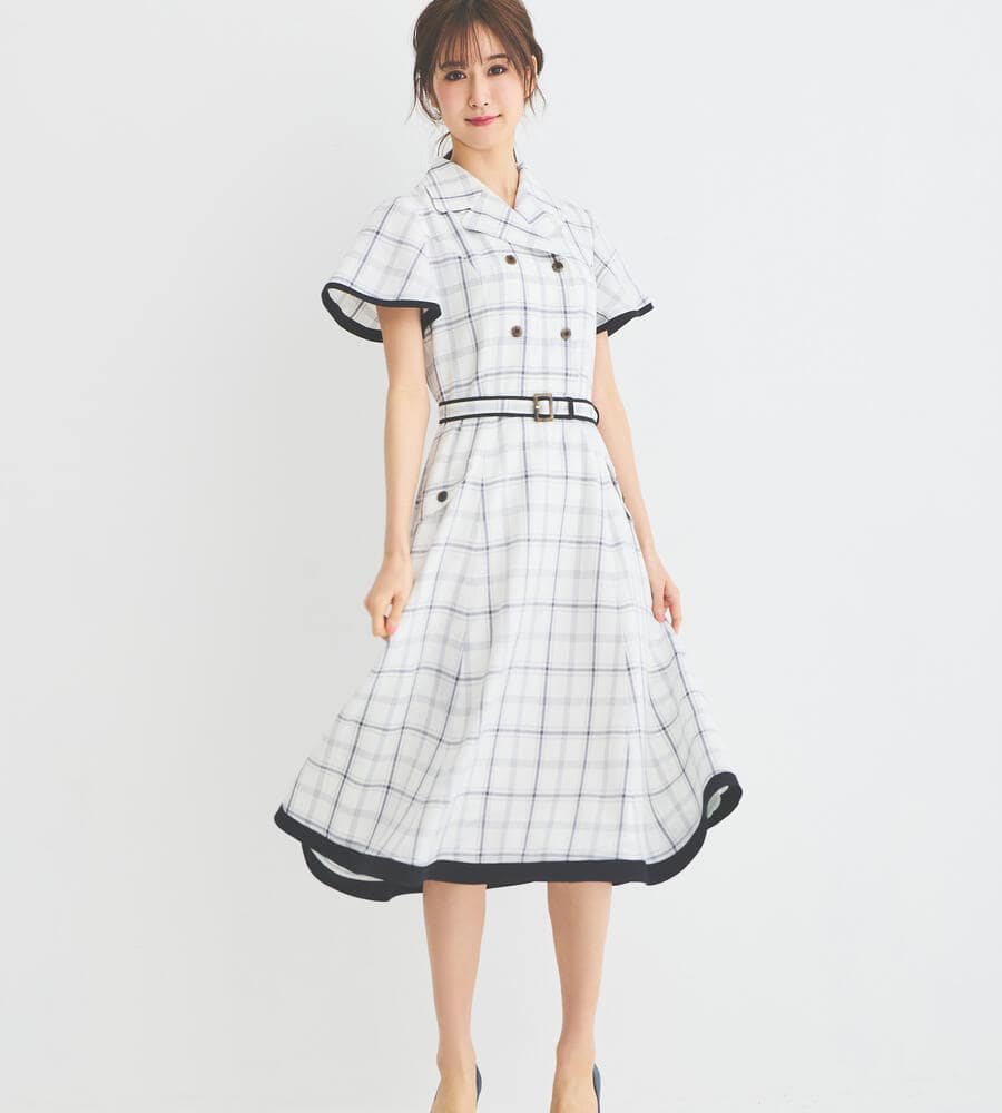 トレンチチェックシャツワンピース ワンピース ドレス Laisse Passe レッセパッセ Laisse Passe レッセ パッセ 公式オンラインストア トレンチチェックシャツワンピース ワンピース ドレス Laisse Passe レッセパッセ Laisse Passe レッセ パッセ 公式オンラインストア