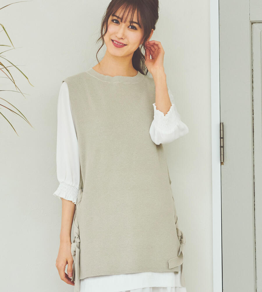 ニットベストワンピースset ワンピース Outlet アウトレット Laisse Passe レッセ パッセ 公式オンラインストア ニットベストワンピースset ワンピース Outlet アウトレット Laisse Passe レッセ パッセ 公式オンラインストア