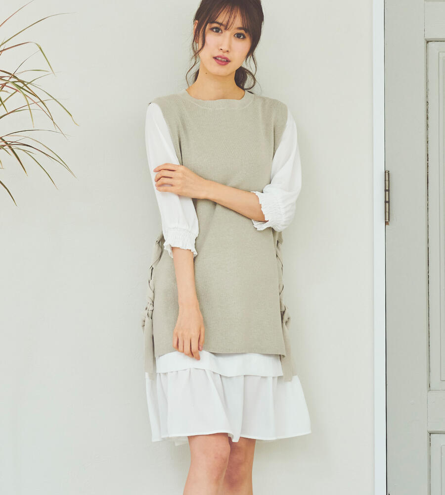 10 Off対象商品 ニットベストワンピースset ワンピース ドレス Laisse Passe レッセパッセ Laisse Passe レッセ パッセ 公式オンラインストア 10 Off対象商品 ニットベストワンピースset ワンピース ドレス Laisse Passe レッセパッセ Laisse Passe レッセ パッセ 公式オンラインストア