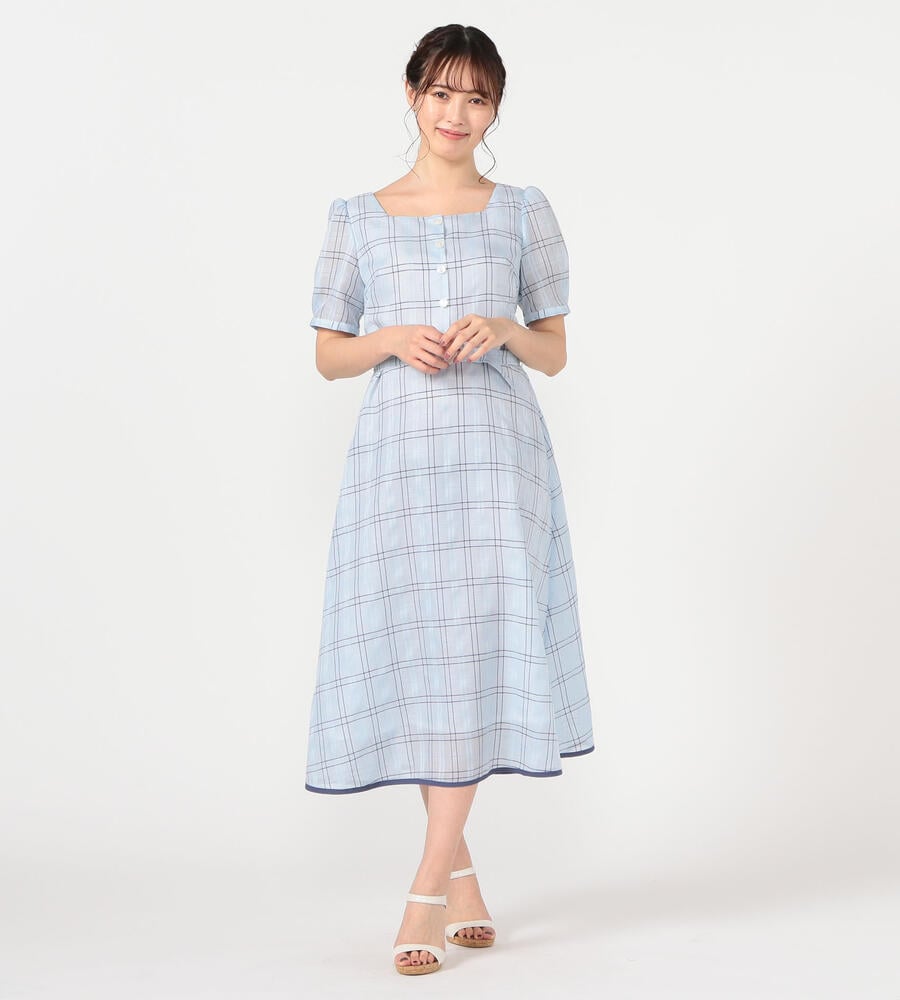 シアーチェックワンピース ワンピース ドレス Laisse Passe レッセパッセ Laisse Passe レッセ パッセ 公式オンラインストア シアーチェックワンピース ワンピース ドレス Laisse Passe レッセパッセ Laisse Passe レッセ パッセ 公式オンラインストア