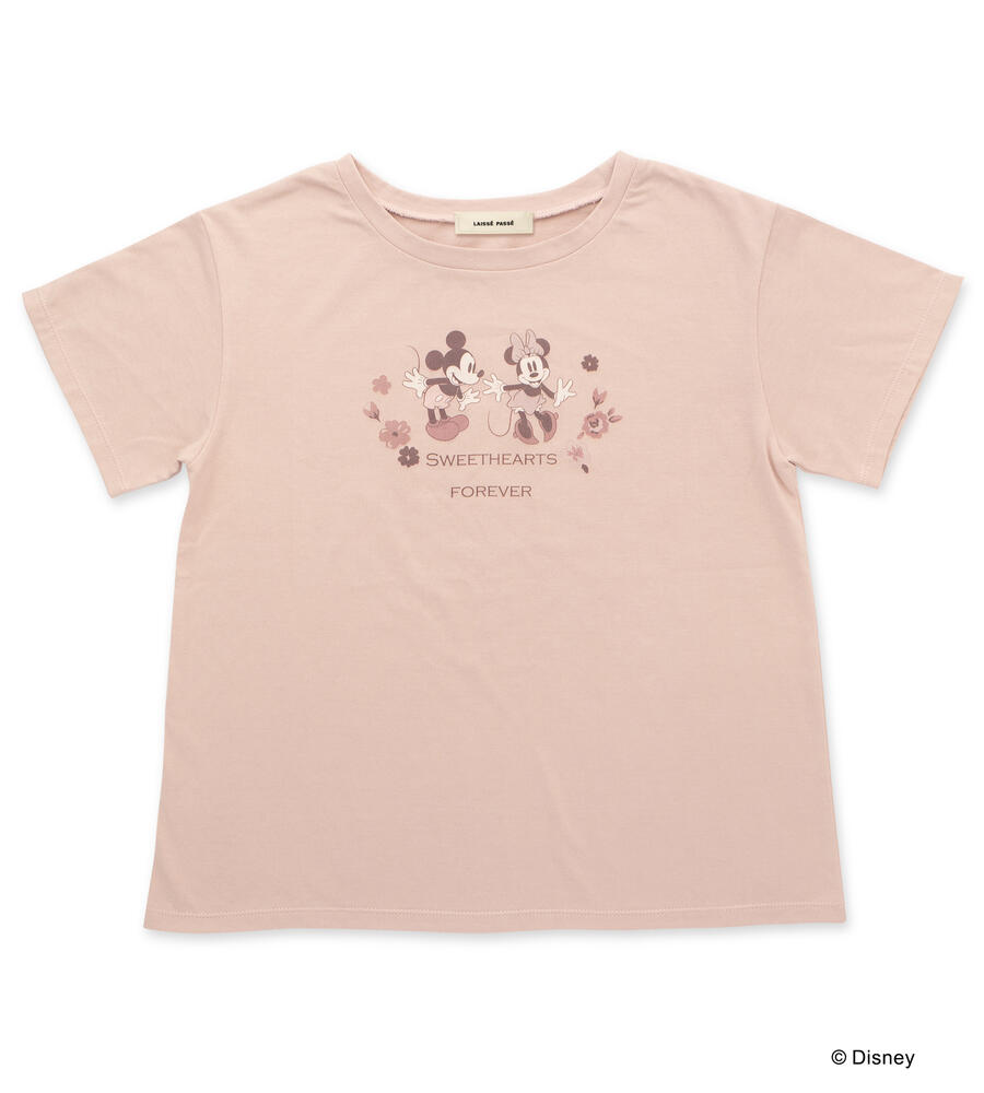 Disney Mickey Minnie フラワーtシャツ カットソー Laisse Passe レッセパッセ Laisse Passe レッセ パッセ 公式オンラインストア Disney Mickey Minnie フラワーtシャツ カットソー Laisse Passe レッセパッセ Laisse Passe レッセ パッセ 公式オンラインストア