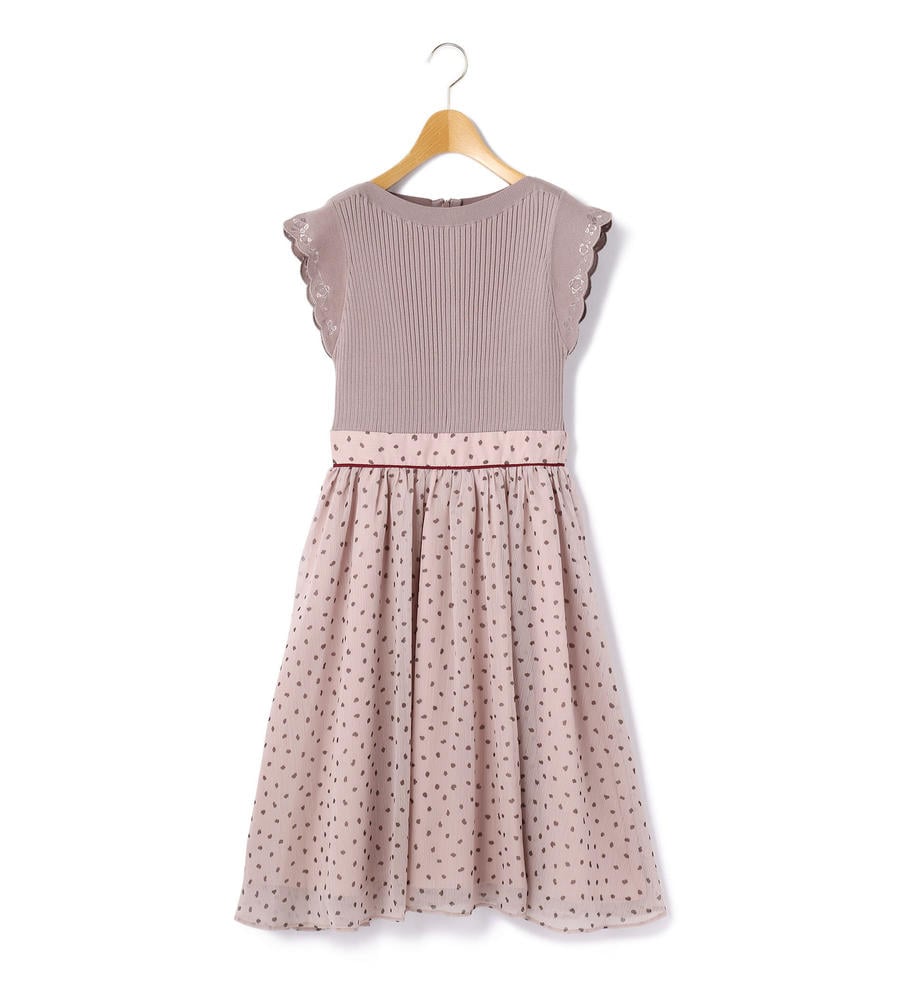 ダルメシアンドッキングワンピース ワンピース ドレス Laisse Passe レッセパッセ Laisse Passe レッセ パッセ 公式オンラインストア