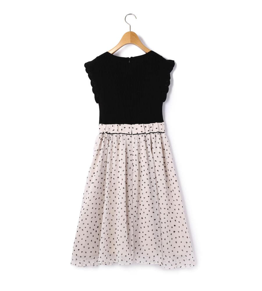 ダルメシアンドッキングワンピース ワンピース ドレス Laisse Passe レッセパッセ Laisse Passe レッセ パッセ 公式オンラインストア