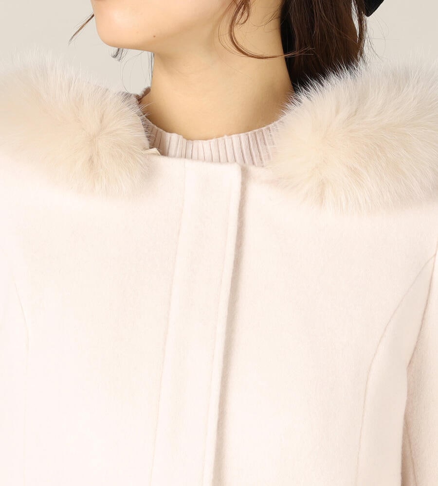 ファー付き2wayショートコート|コート|LAISSE PASSE(レッセパッセ)|LAISSE PASSE(レッセ・パッセ)公式オンラインストア ファー付き2wayショートコート|コート|LAISSE PASSE(レッセパッセ)|LAISSE PASSE(レッセ・パッセ)公式オンラインストア
