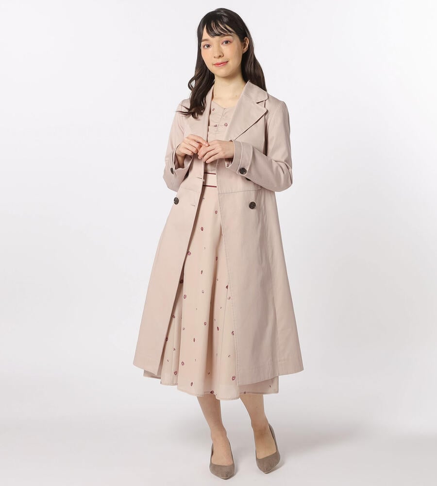 リボンベルト付きトレンチコート コート Laisse Passe レッセパッセ Laisse Passe レッセ パッセ 公式オンラインストア リボンベルト付きトレンチコート コート Laisse Passe レッセパッセ Laisse Passe レッセ パッセ 公式オンラインストア