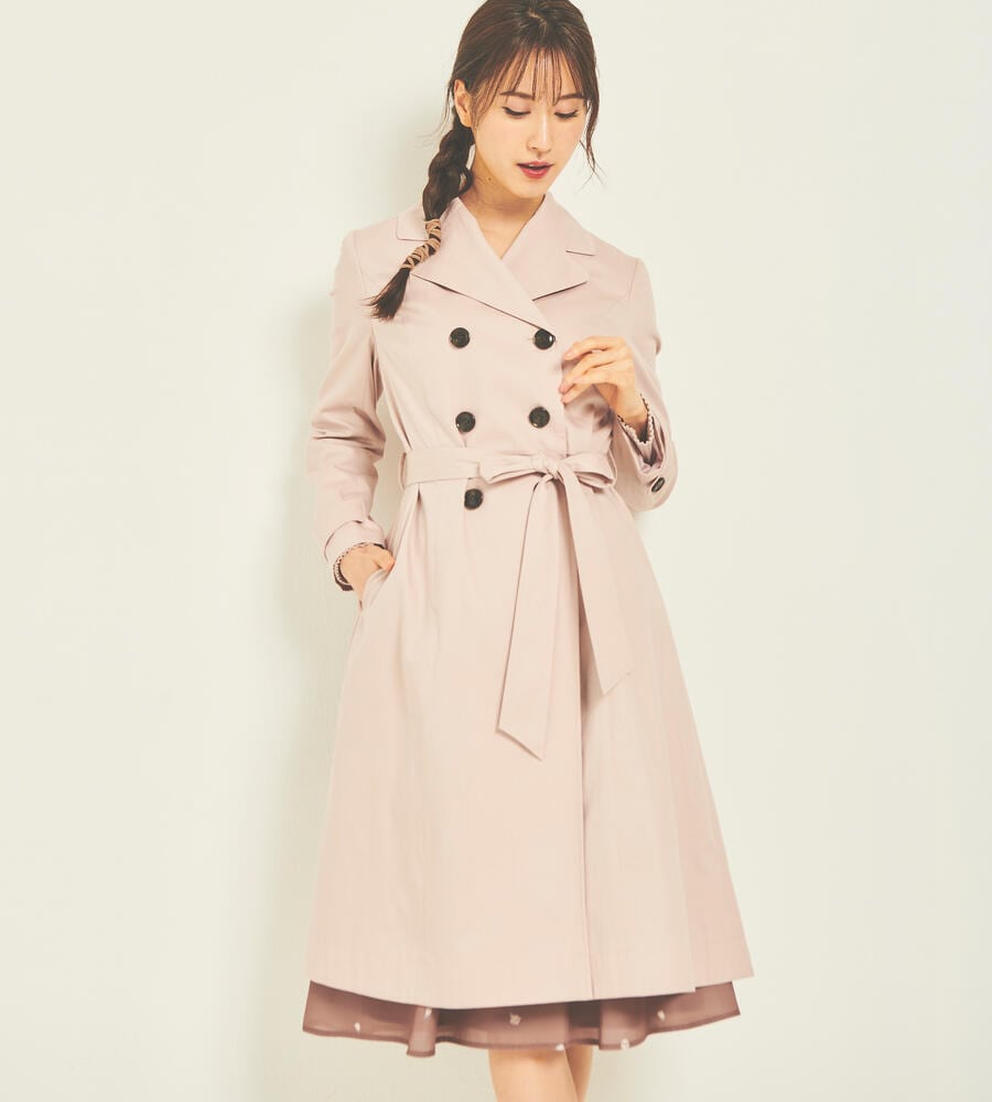 リボンベルト付きトレンチコート コート Laisse Passe レッセパッセ Laisse Passe レッセ パッセ 公式オンラインストア リボンベルト付きトレンチコート コート Laisse Passe レッセパッセ Laisse Passe レッセ パッセ 公式オンラインストア