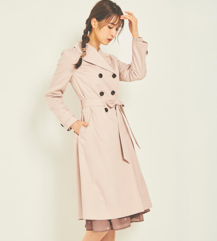 リボンベルト付きトレンチコート コート Laisse Passe レッセパッセ Laisse Passe レッセ パッセ 公式オンラインストア リボンベルト付きトレンチコート コート Laisse Passe レッセパッセ Laisse Passe レッセ パッセ 公式オンラインストア