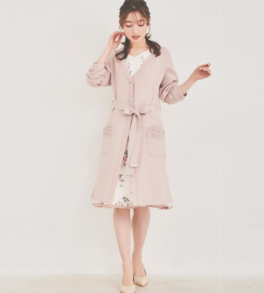 コラボ フラワー刺繍コーディガン ニット Laisse Passe レッセパッセ Laisse Passe レッセ パッセ 公式オンラインストア コラボ フラワー刺繍コーディガン ニット Laisse Passe レッセパッセ Laisse Passe レッセ パッセ 公式オンラインストア