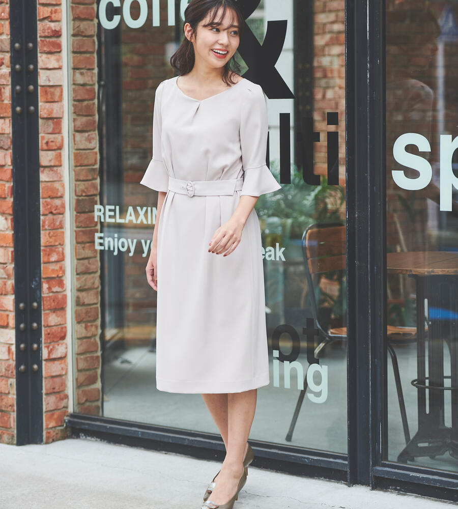 洗える ゆるワンピース ワンピース ドレス Debut De Fiore デビュードフィオレ Laisse Passe レッセ パッセ 公式オンラインストア