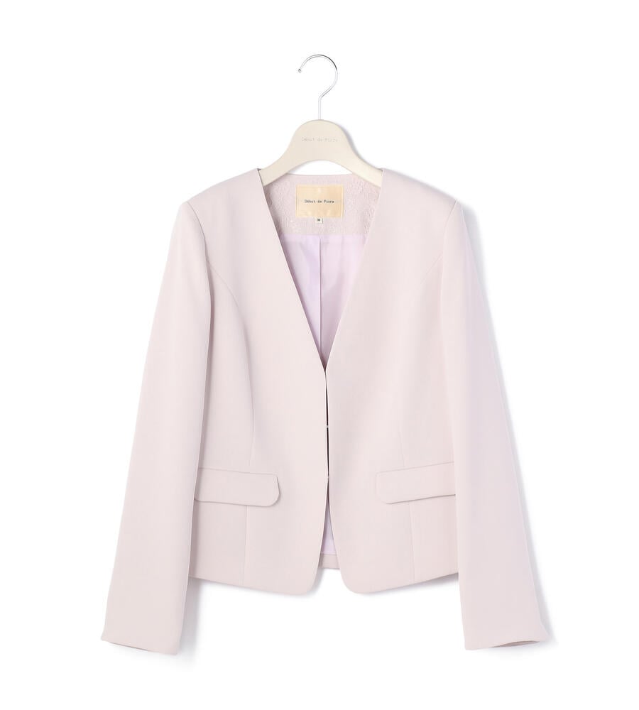 洗える Vカラージャケット ジャケット ブルゾン Debut De Fiore デビュードフィオレ Laisse Passe レッセ パッセ 公式オンラインストア 洗える Vカラージャケット ジャケット ブルゾン Debut De Fiore デビュードフィオレ Laisse Passe レッセ パッセ 公式オンラインストア