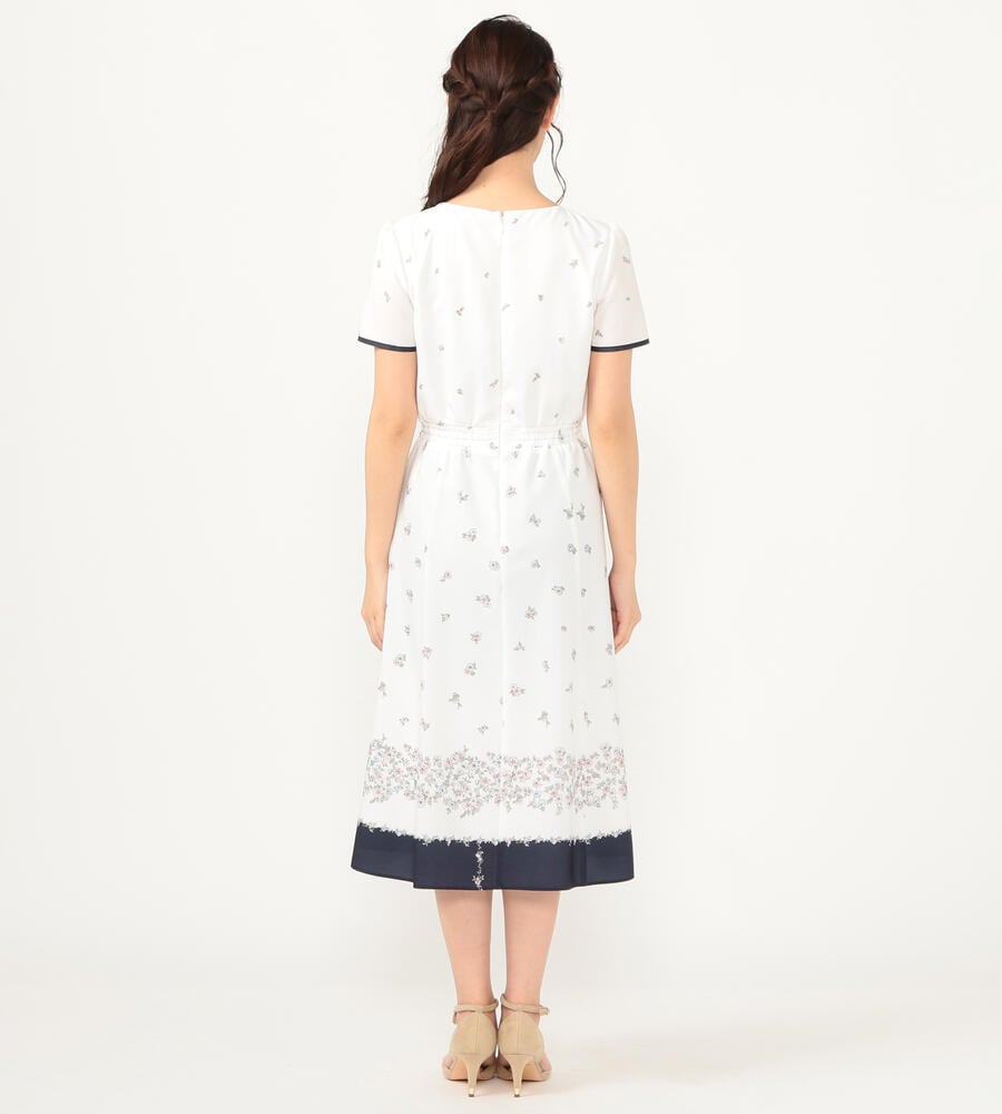 裾フラワー切り替えワンピース ワンピース ドレス Debut De Fiore デビュードフィオレ Laisse Passe レッセ パッセ 公式オンラインストア 裾フラワー切り替えワンピース ワンピース ドレス Debut De Fiore デビュードフィオレ Laisse Passe レッセ パッセ 公式オンラインストア