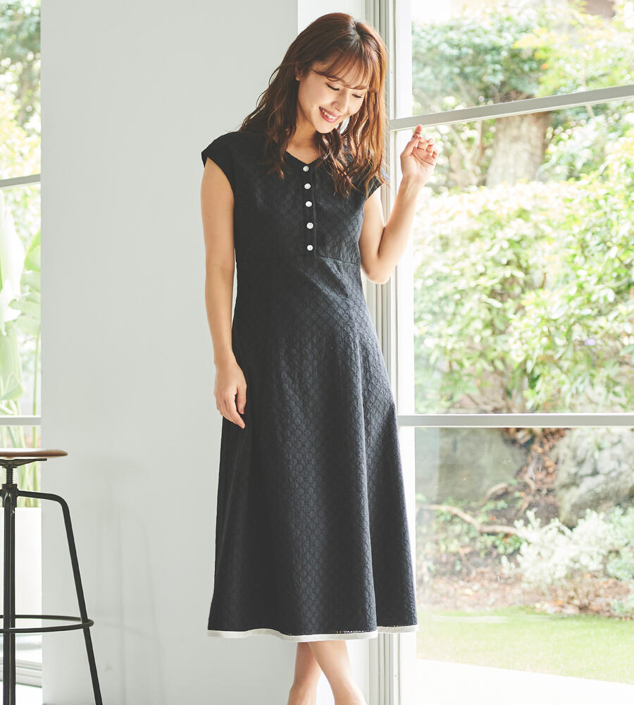 コットン刺繍サマーワンピース ワンピース ドレス Debut De Fiore デビュードフィオレ Laisse Passe レッセ パッセ 公式オンラインストア コットン刺繍サマーワンピース ワンピース ドレス Debut De Fiore デビュードフィオレ Laisse Passe レッセ パッセ 公式オンラインストア
