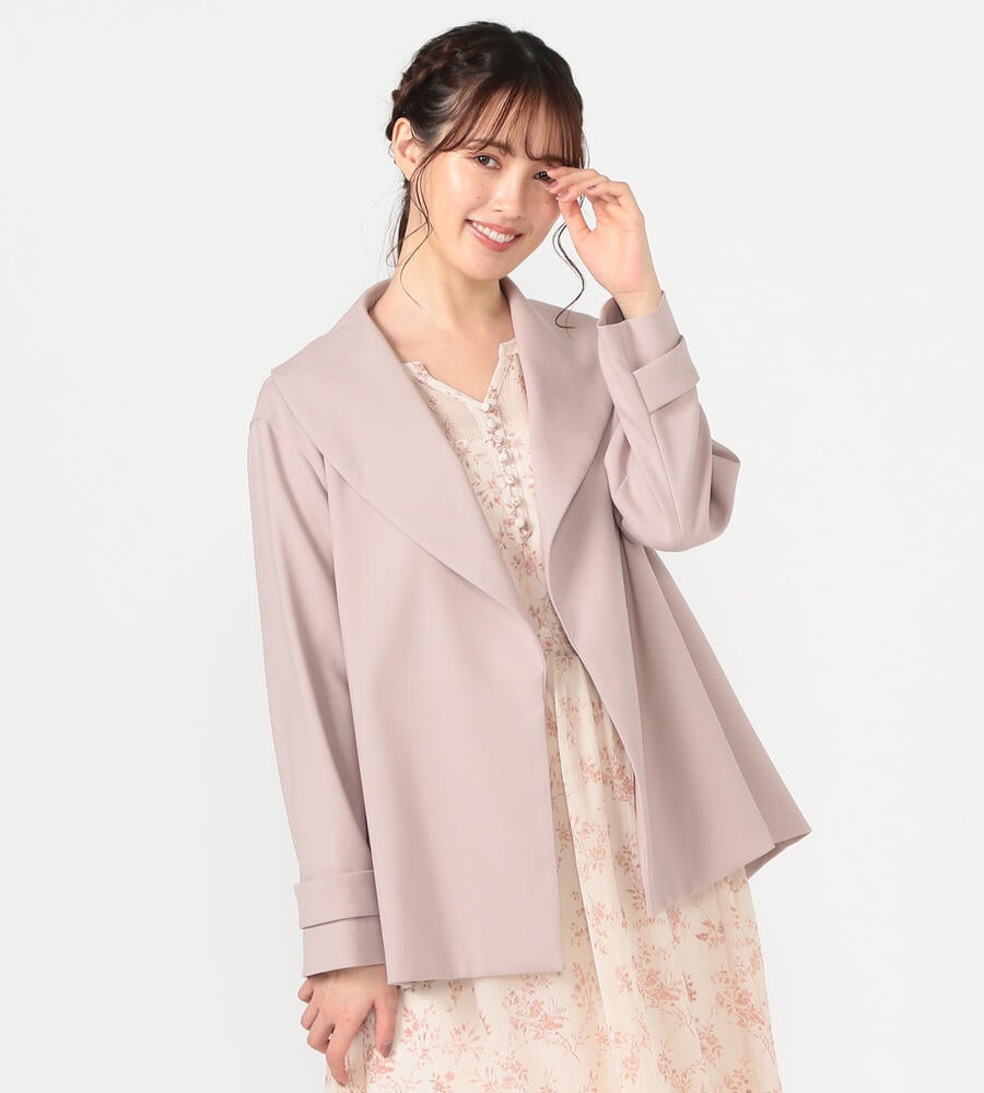 Aラインショートコート コート Debut De Fiore デビュードフィオレ Laisse Passe レッセ パッセ 公式オンラインストア