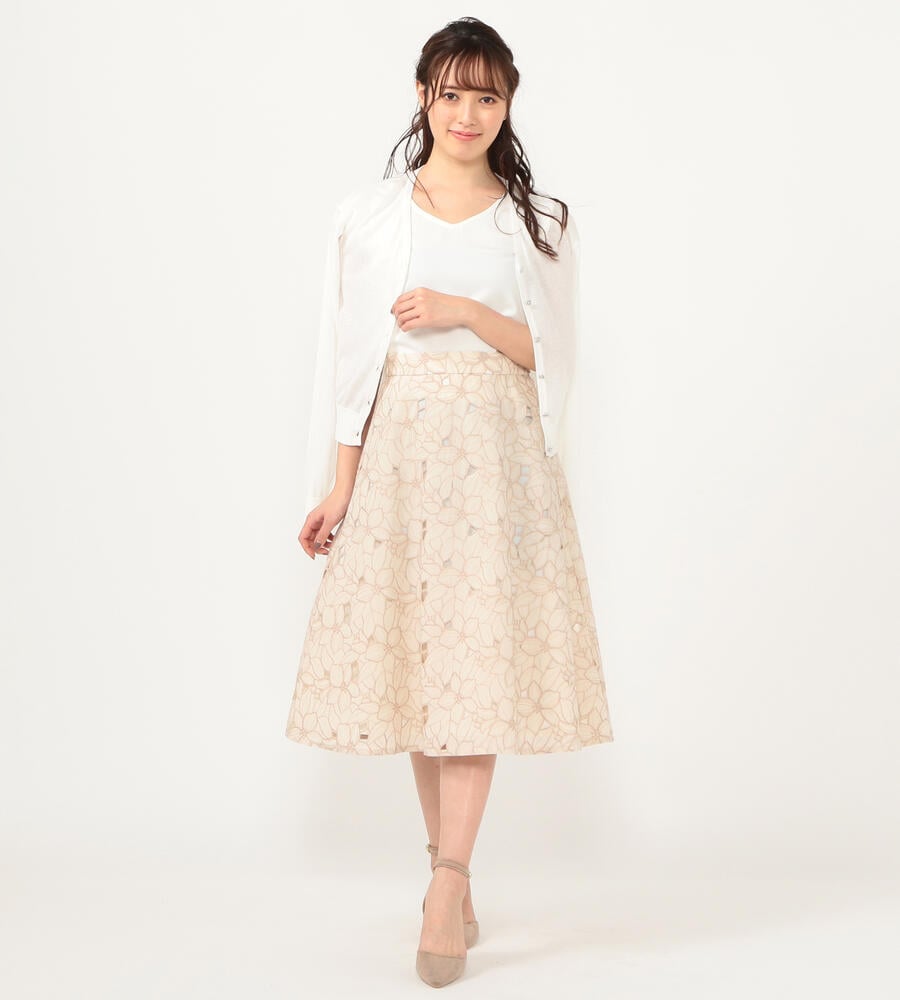 シアーカーデツイン ニット Debut De Fiore デビュードフィオレ Laisse Passe レッセ パッセ 公式オンラインストア