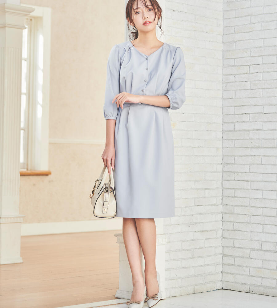 洗える】タイトワンピース｜ワンピース・ドレス｜OUTLET(アウトレット  