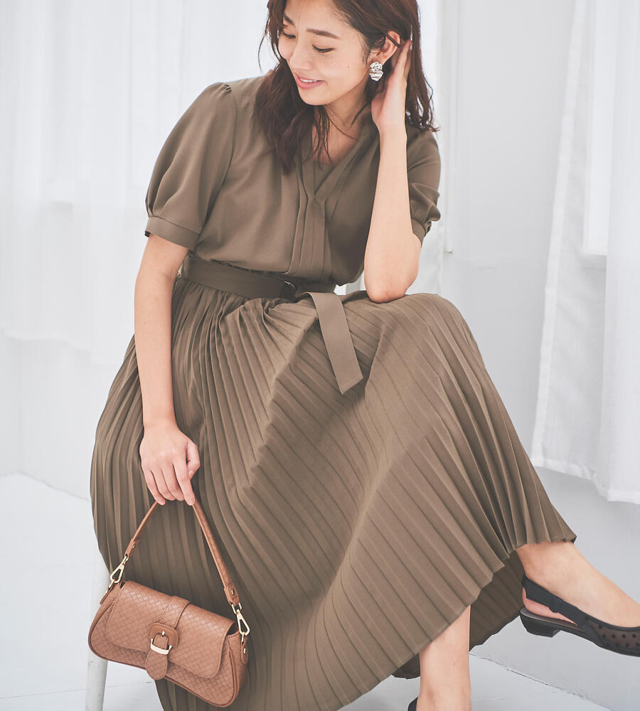 プリーツゆるワンピース ワンピース ドレス Debut De Fiore デビュードフィオレ Laisse Passe レッセ パッセ 公式オンラインストア プリーツゆるワンピース ワンピース ドレス Debut De Fiore デビュードフィオレ Laisse Passe レッセ パッセ 公式オンラインストア