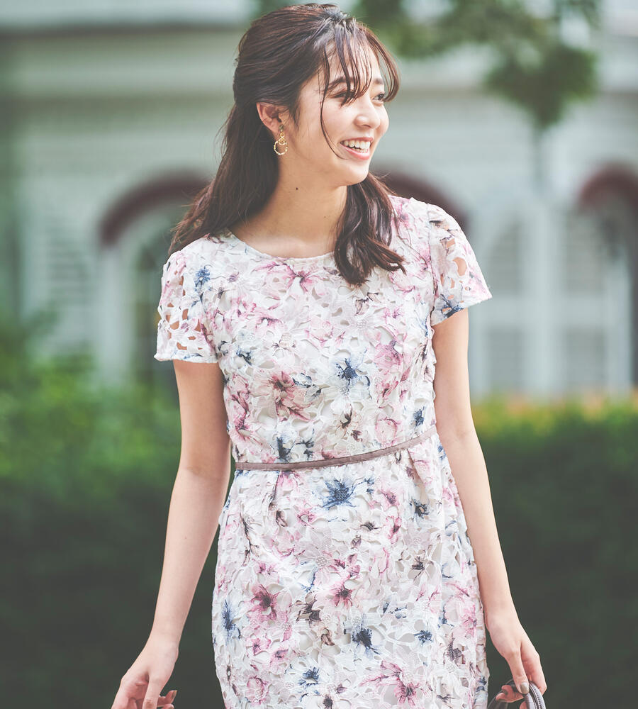 ケミカルレースプリントタイトワンピース ワンピース ドレス Debut De Fiore デビュードフィオレ Laisse Passe レッセ パッセ 公式オンラインストア ケミカルレースプリントタイトワンピース ワンピース ドレス Debut De Fiore デビュードフィオレ Laisse Passe レッセ パッセ 公式オンラインストア