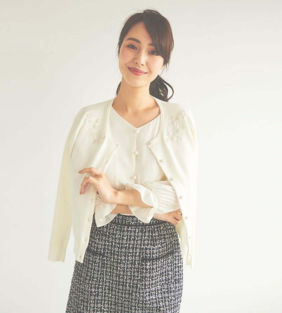 台形ツィードスカート スカート Debut De Fiore デビュードフィオレ Laisse Passe レッセ パッセ 公式オンラインストア