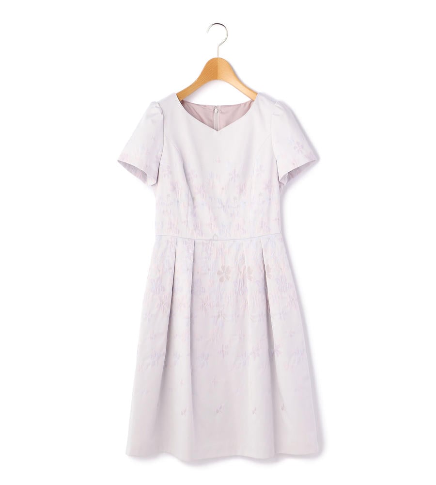 ウエストフラワージャガードワンピース ワンピース Outlet アウトレット Laisse Passe レッセ パッセ 公式オンラインストア