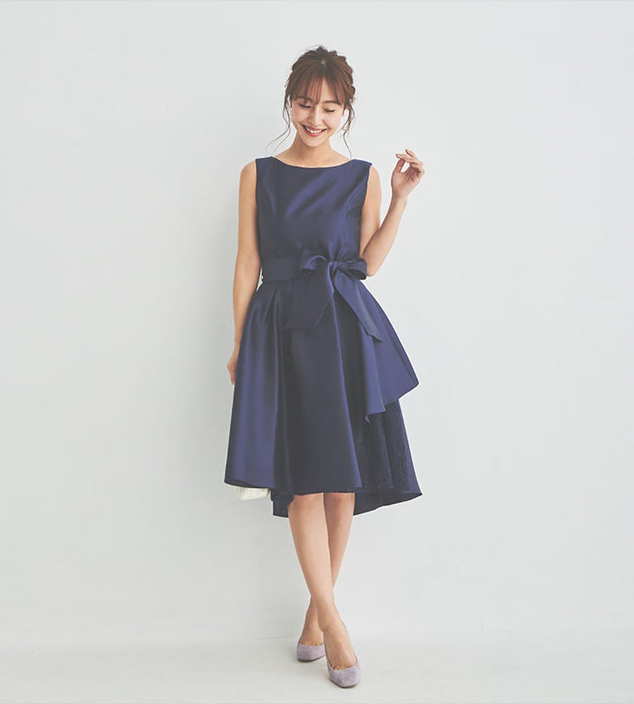 アシメレースフンワリドレス ドレス Outlet アウトレット Laisse Passe レッセ パッセ 公式オンラインストア