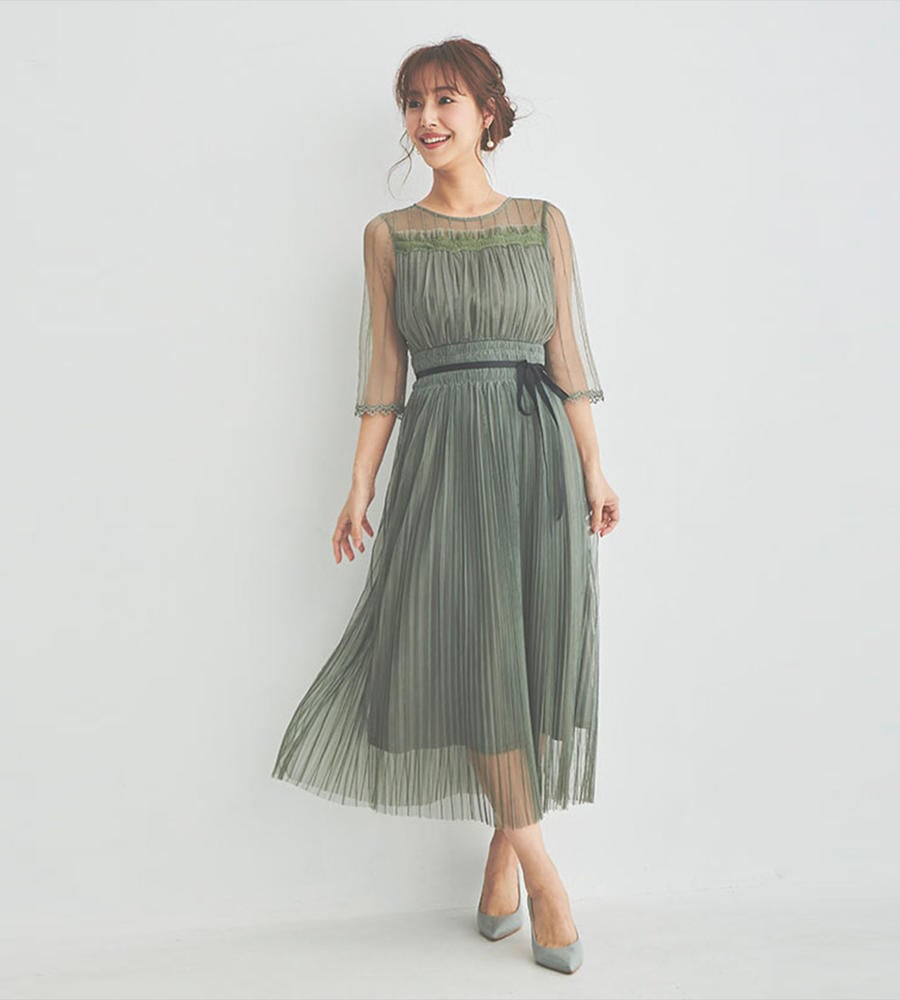 チュールストライプドレス ワンピース ドレス Debut De Fiore デビュードフィオレ Laisse Passe レッセ パッセ 公式オンラインストア チュールストライプドレス ワンピース ドレス Debut De Fiore デビュードフィオレ Laisse Passe レッセ パッセ 公式オンラインストア