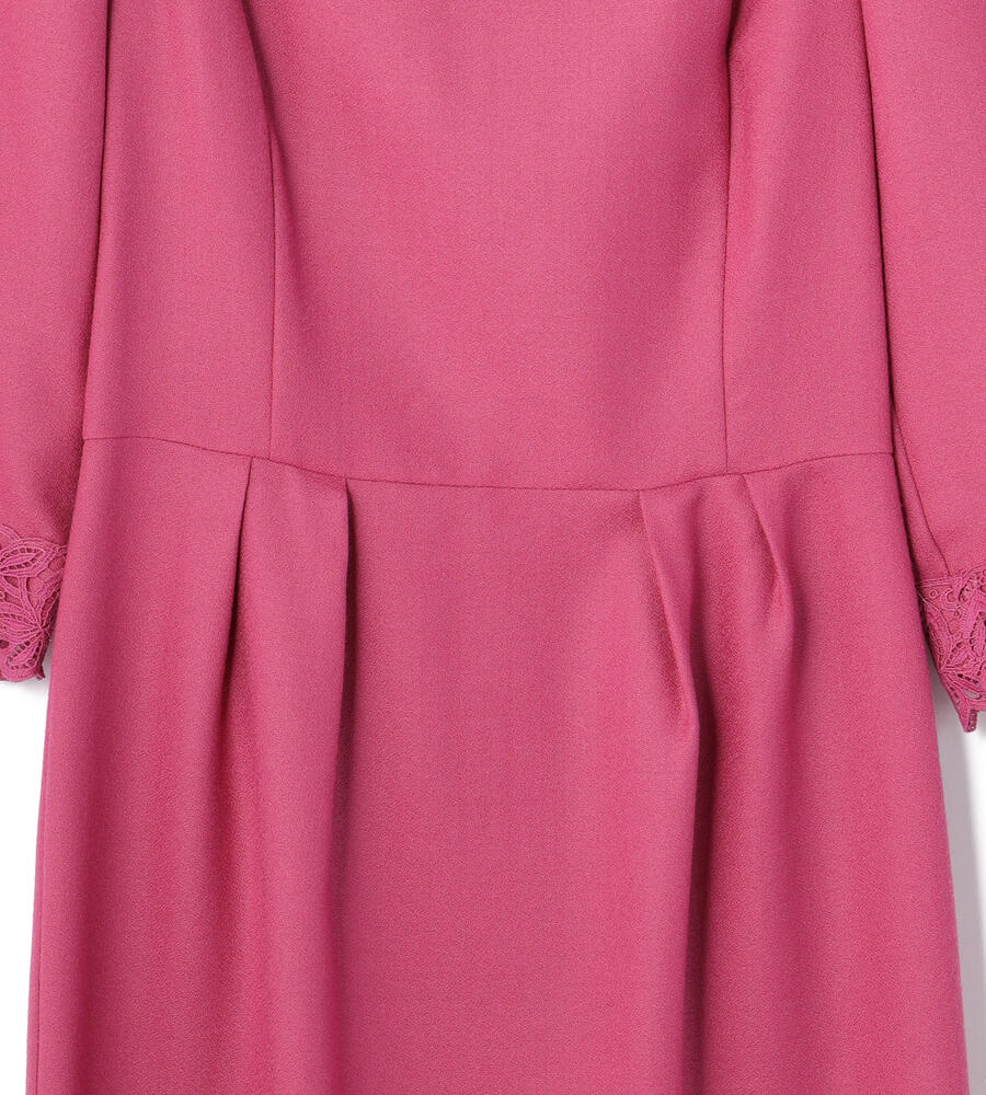 袖レースワンピース ワンピース Outlet アウトレット Laisse Passe レッセ パッセ 公式オンラインストア